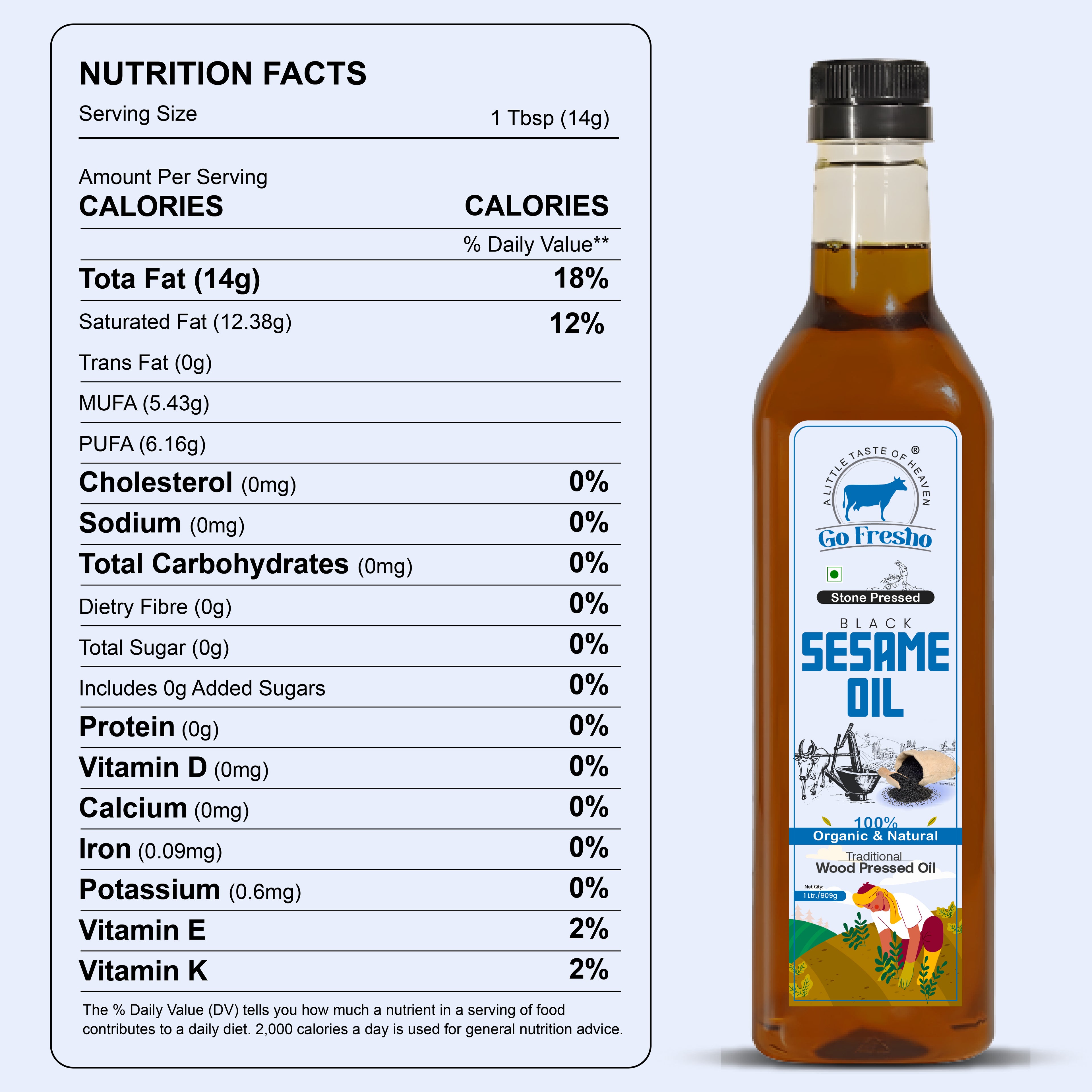 Sesame Oil (Black)