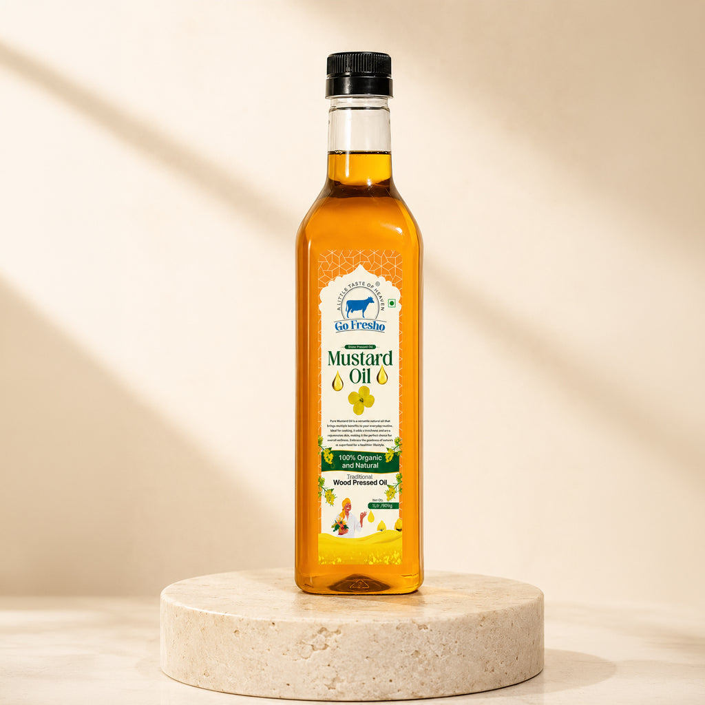 Go Fresho Wood Pressed Mustard Oil