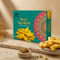 Premium Kesar Kaju Katli – Royal Saffron Cashew Sweet
