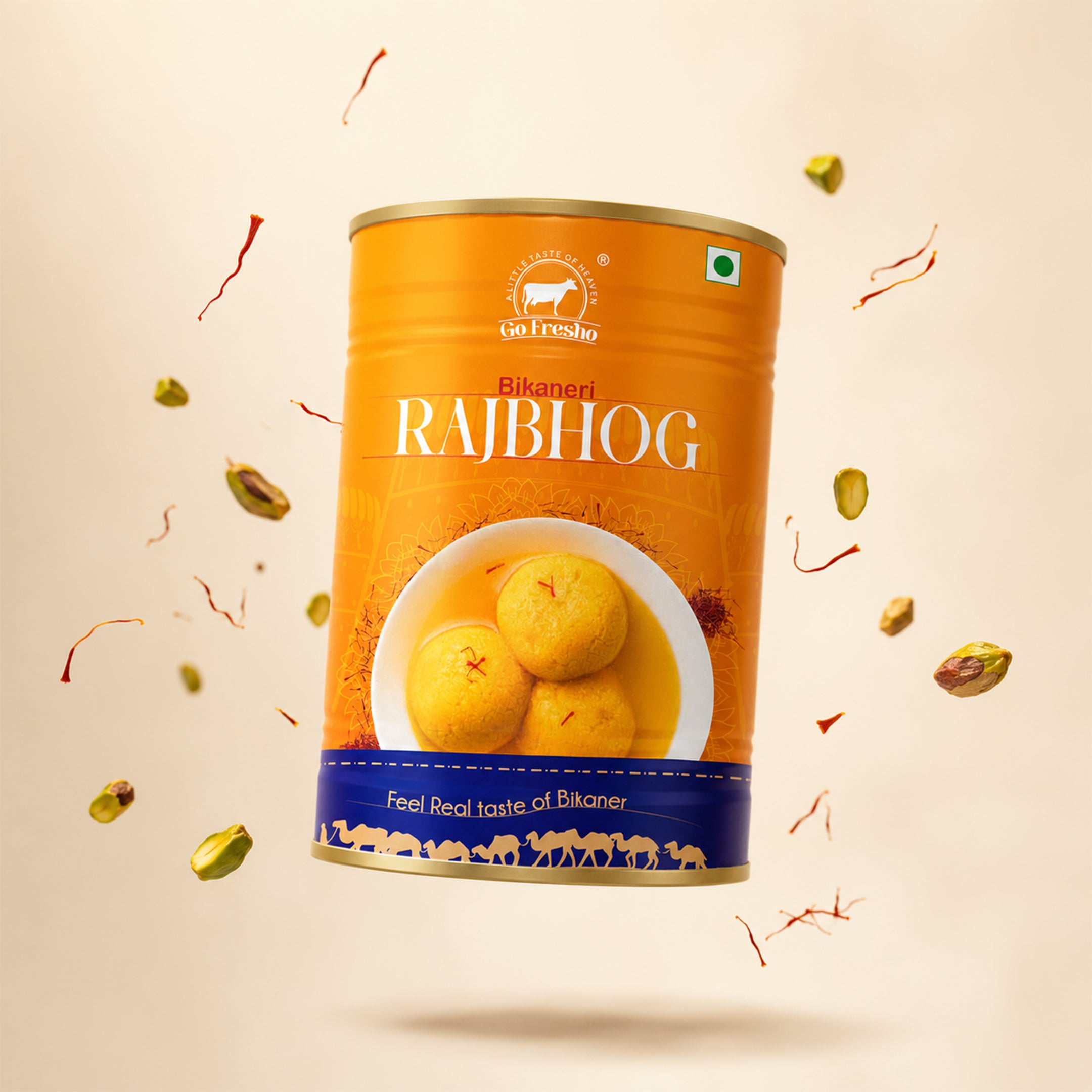 Go Fresho Premium Rajbhog – Royal Sweetness in Every Bite