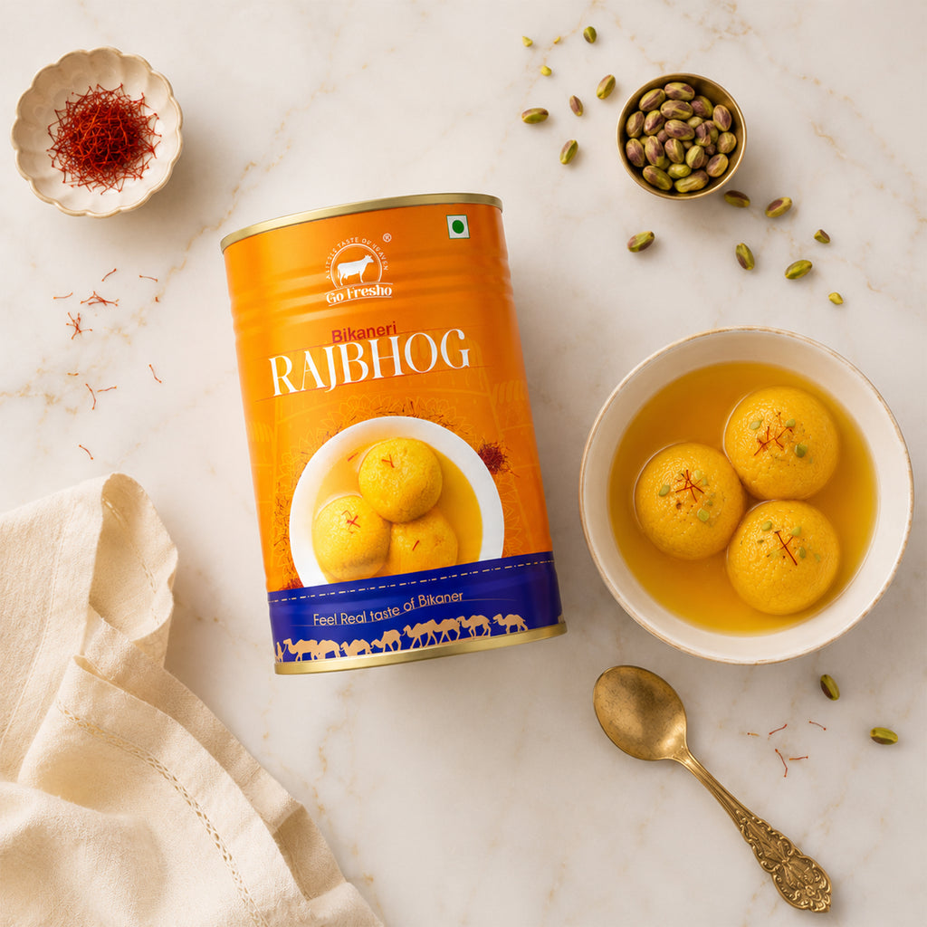 Go Fresho Premium Rajbhog – Royal Sweetness in Every Bite