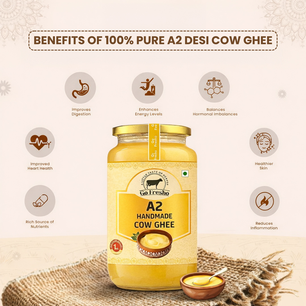 Go Fresho A2 Handmade Cow Ghee