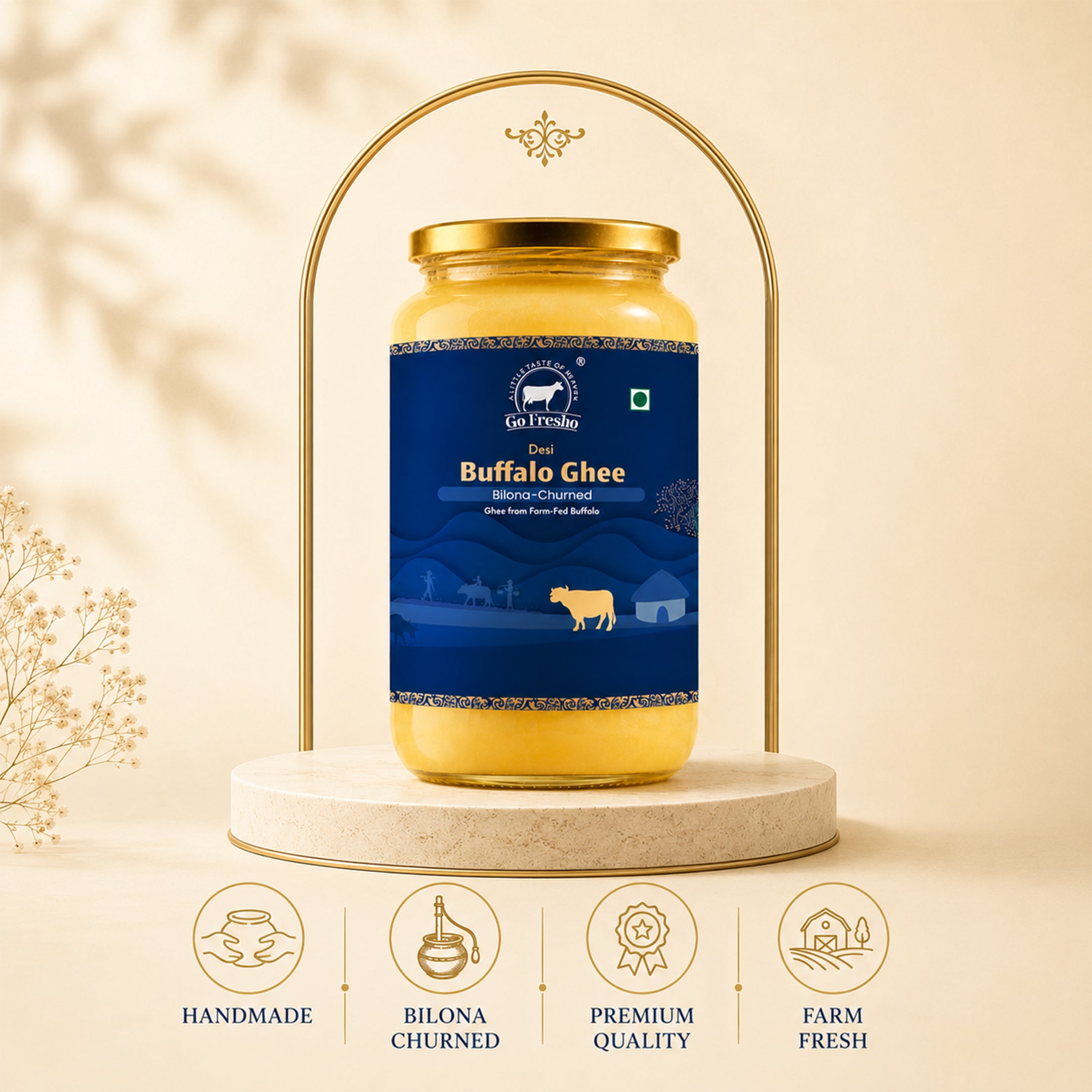 Go Fresho Pure Buffalo Ghee